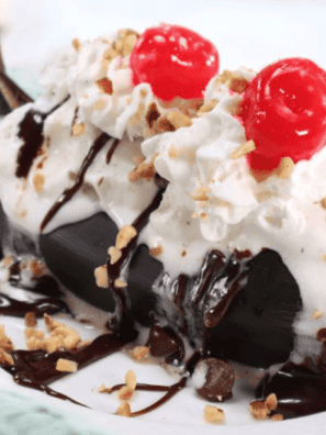 Air Fryer S’mores Banana Boats