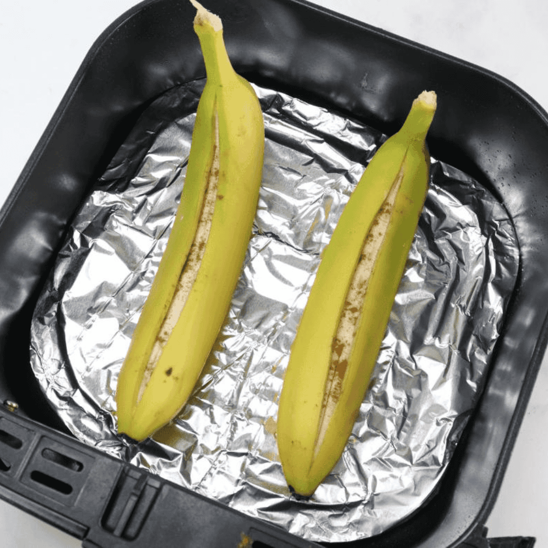 Air Fryer S'mores Banana Boats