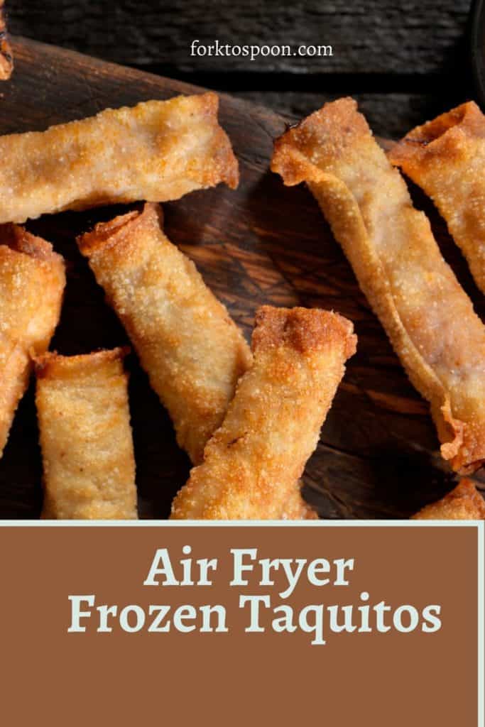 Air Fryer Frozen Taquitos