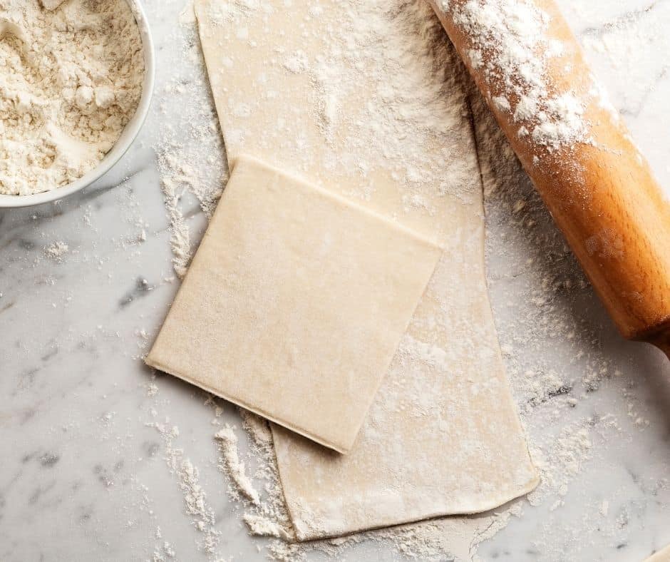 Ingredients Needed For Air Fryer Chocolate Pastry Cups