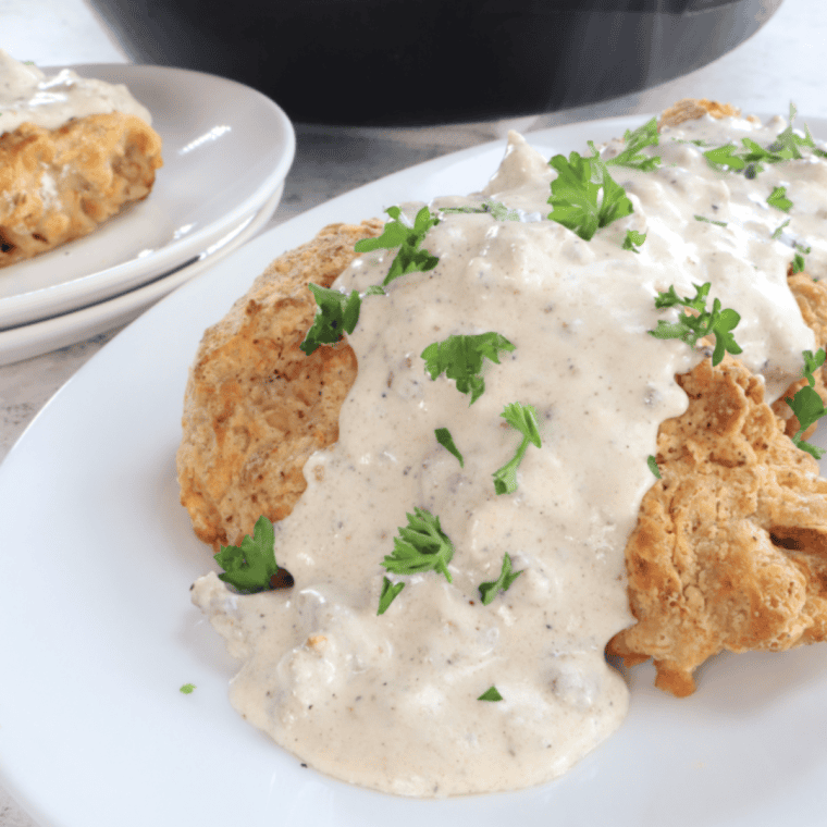 Crispy homemade chicken fried steak with creamy gravy, inspired by Cracker Barrel.
