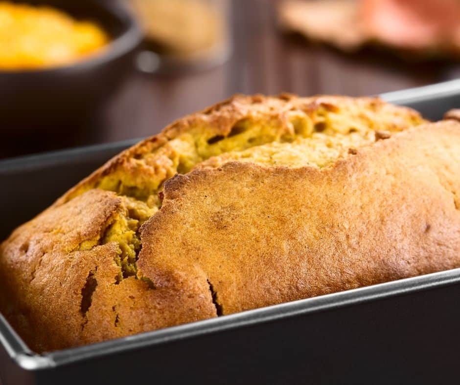 Air Fryer Gluten-Free Pumpkin Banana Nut Bread