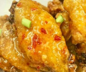 Air Fryer Red-Pepper Jelly Wings