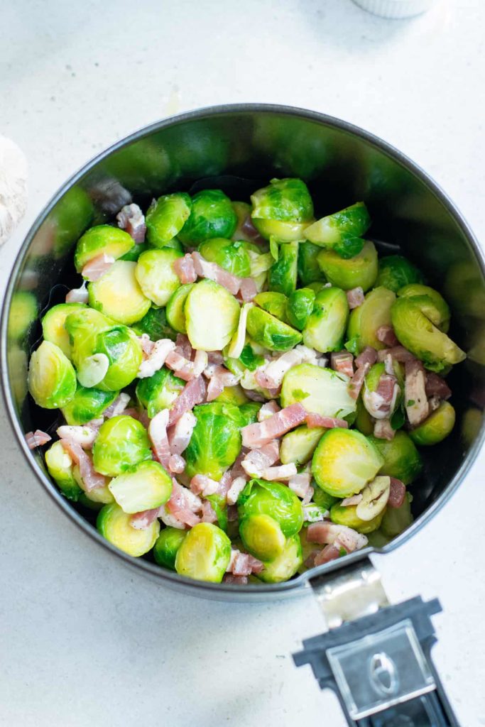 Air Fryer Brussels Sprouts And Bacon