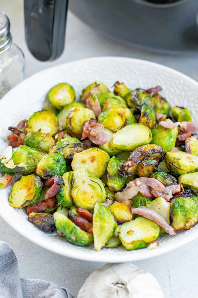 Air Fryer Brussels Sprouts And Bacon
