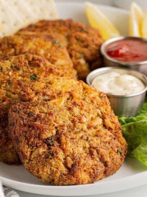 Easy Air Fryer Crab Cakes