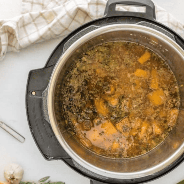 Butternut Squash Soup in Pressure Cooker