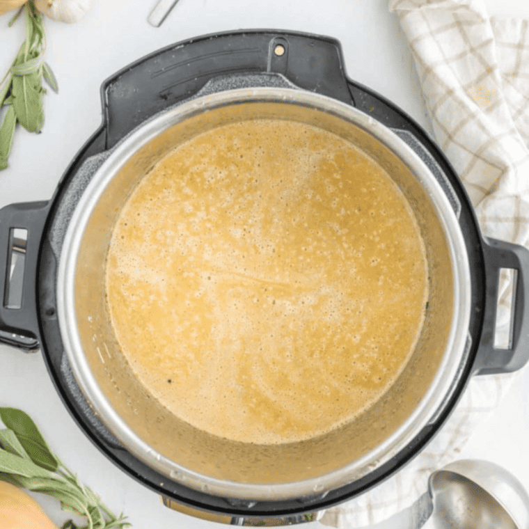 Instant Pot Cream of Butternut Squash Soup