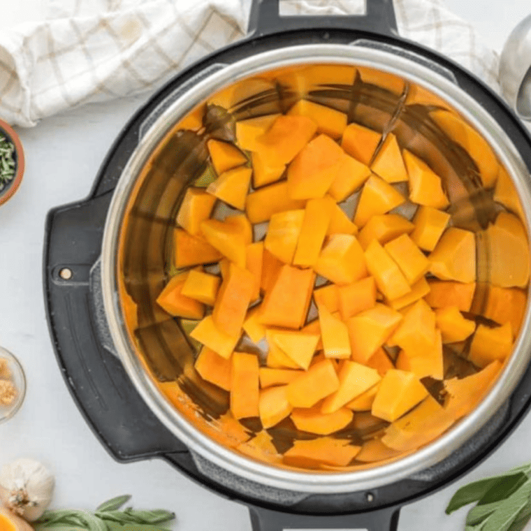 Instant Pot Cream of Butternut Squash Soup