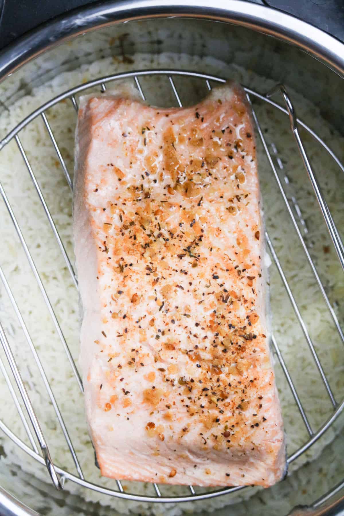 Instant Pot Lemon Salmon
