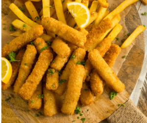 Air Fryer Frozen Fish Sticks