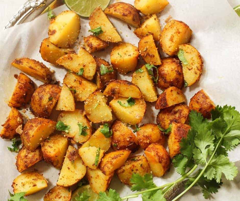 Air Fryer Ranch Roasted Potatoes