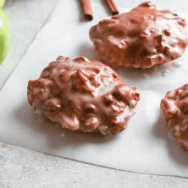 Air Fryer Apple Fritters
