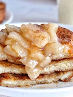 Air Fryer Apple Pie French Toast