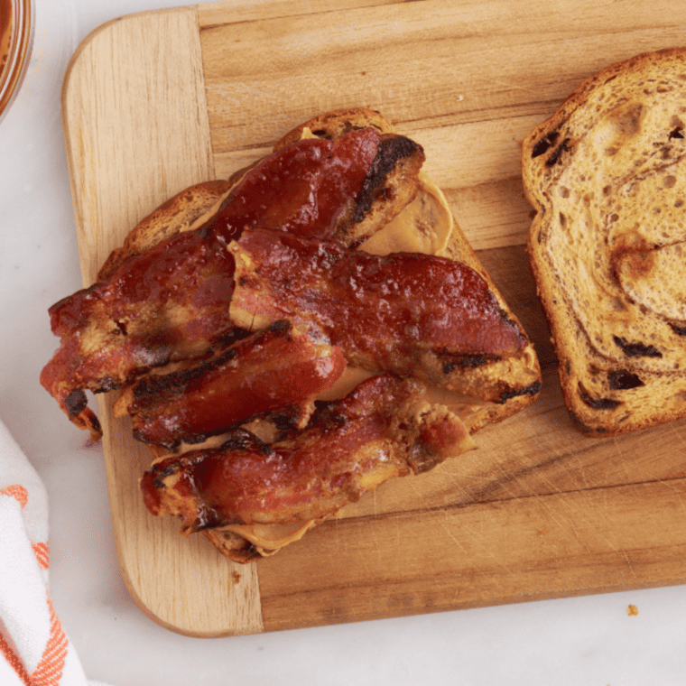 Air Fryer Brown Sugar Candied Bacon