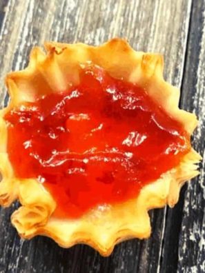 Air Fryer Pepper Jelly Brie Bites