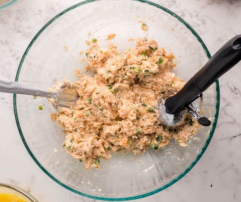 Air Fryer Shrimp Hush Puppies