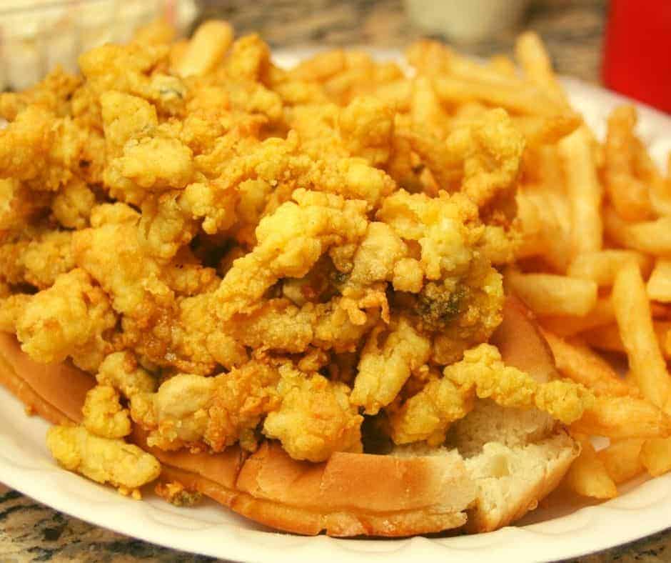 Air Fryer Fried Clams
