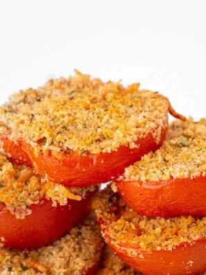 Air Fryer Parmesan Tomatoes
