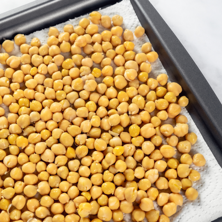Air Fryer Spicy Chickpeas