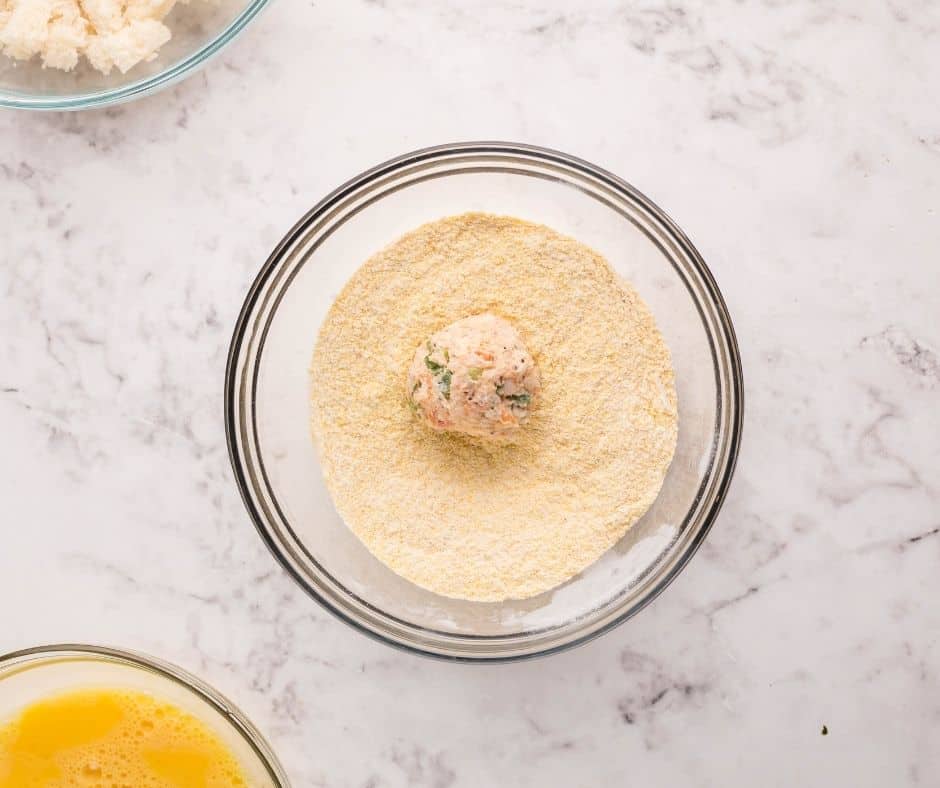 Air Fryer Shrimp Hush Puppies