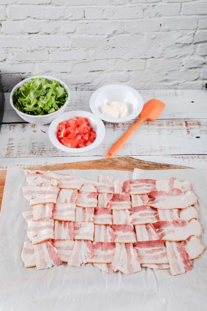 Air Fryer Bacon Weave