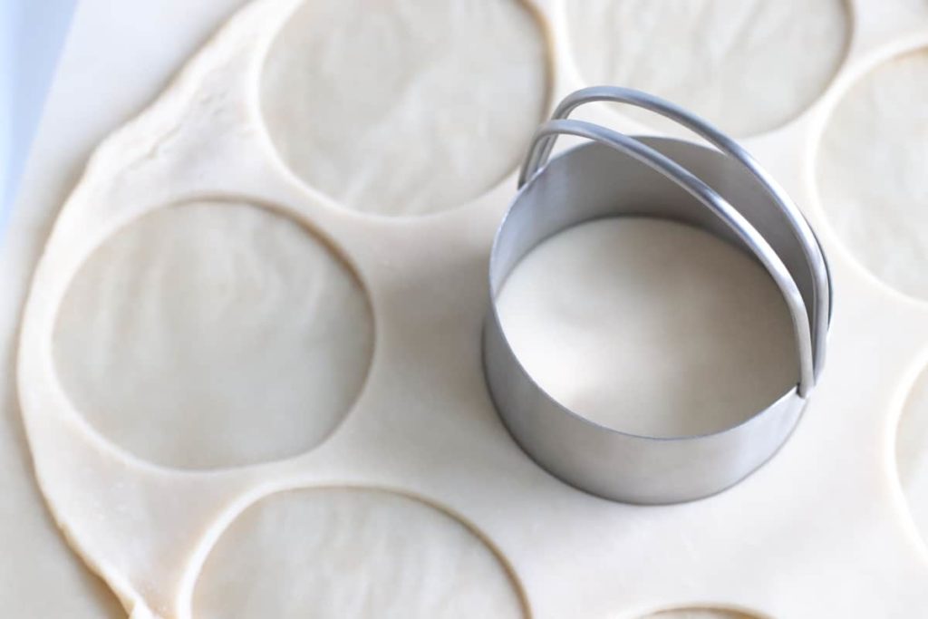 Cutting Dough With Biscuit Cutters