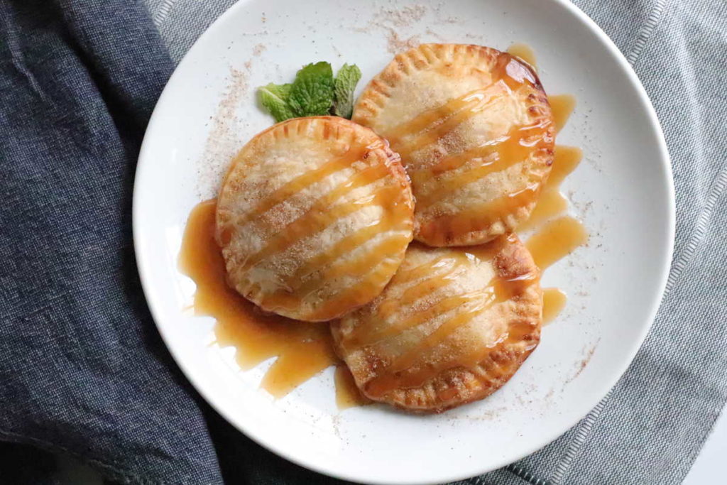 Air Fryer Caramel Apple Hand Pies