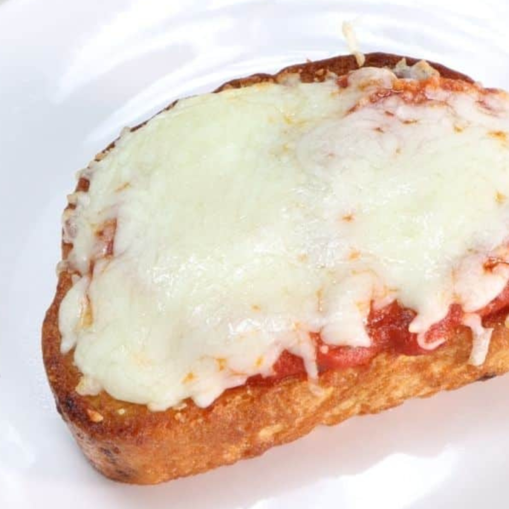 AIR FRYER GARLIC BREAD PIZZA TOAST