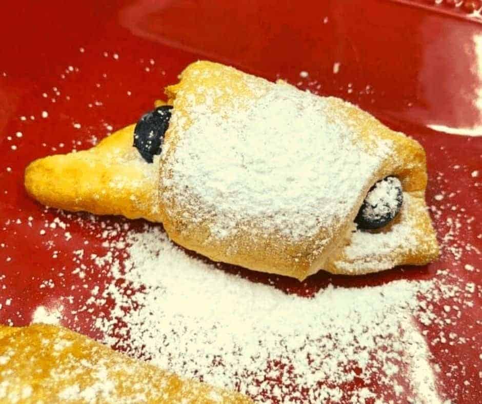 Air Fryer Cream Cheese Stuffed Crescent Rolls