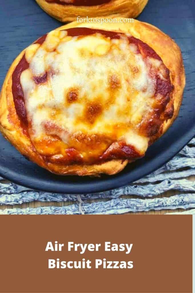 Air Fryer Easy Biscuit Pizzas