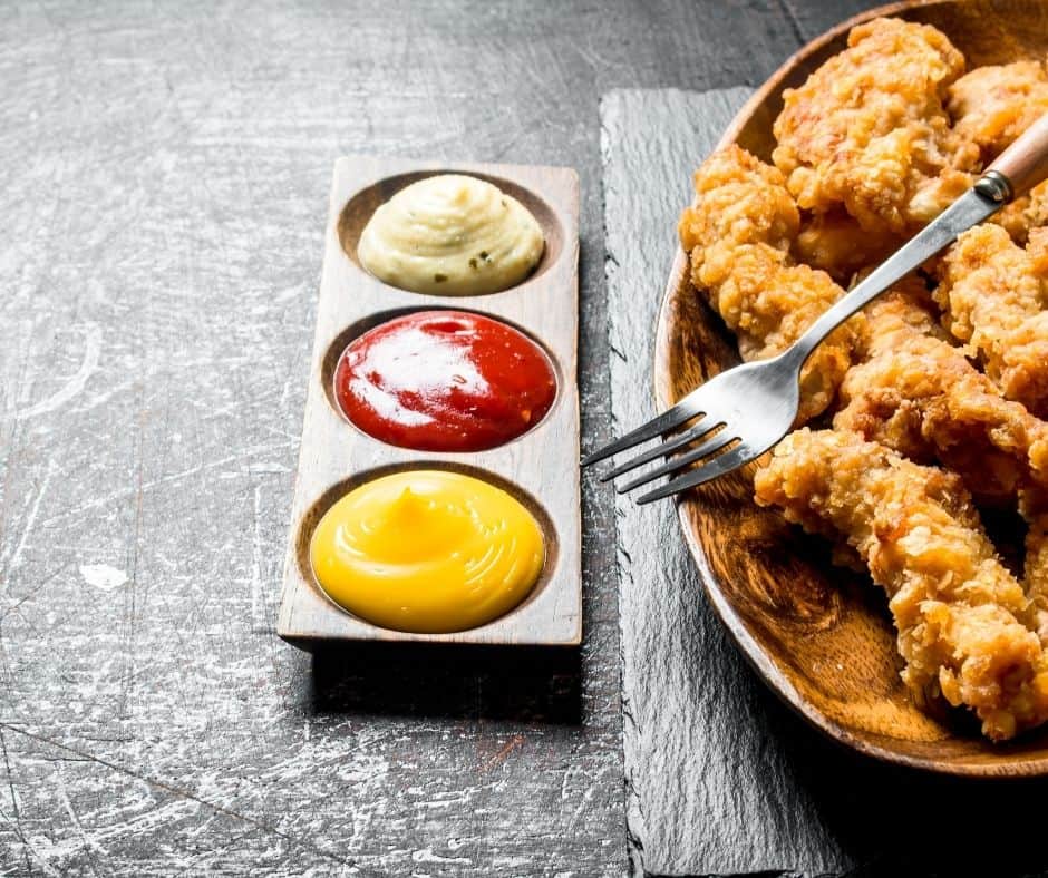 Air Fryer Frozen Chicken Tenders or Strips (Breaded)