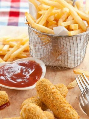 Air Fryer Frozen Mozzarella Cheese Sticks