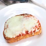 Air Fryer Garlic Bread Pizza Toast