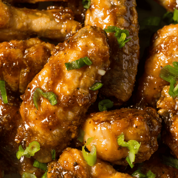 Air Fryer Garlic Parmesan Chicken Wings