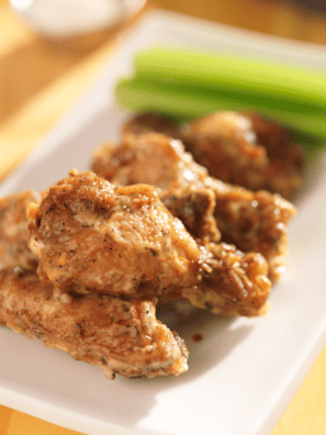Air Fryer Garlic Parmesan Chicken Wings