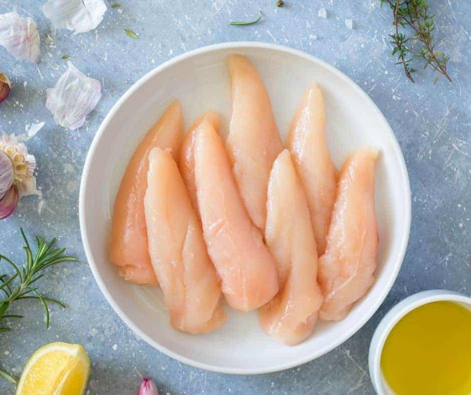 Ingredients Needed For Air Fryer Classic Chicken Tenders (Tenderloins)
