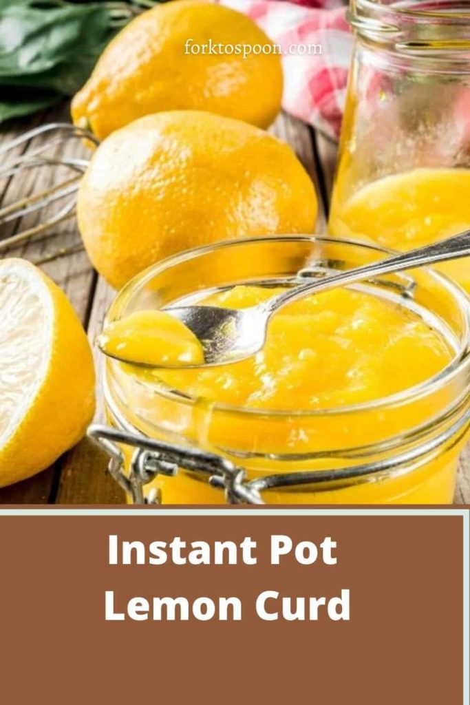Instant Pot Lemon Curd
