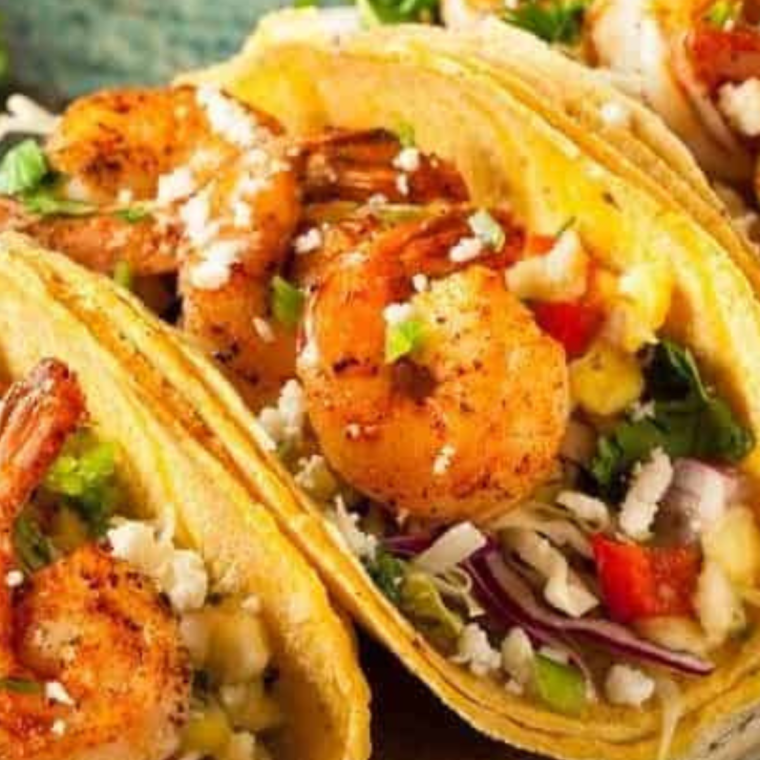 Air Fryer Shrimp Tacos