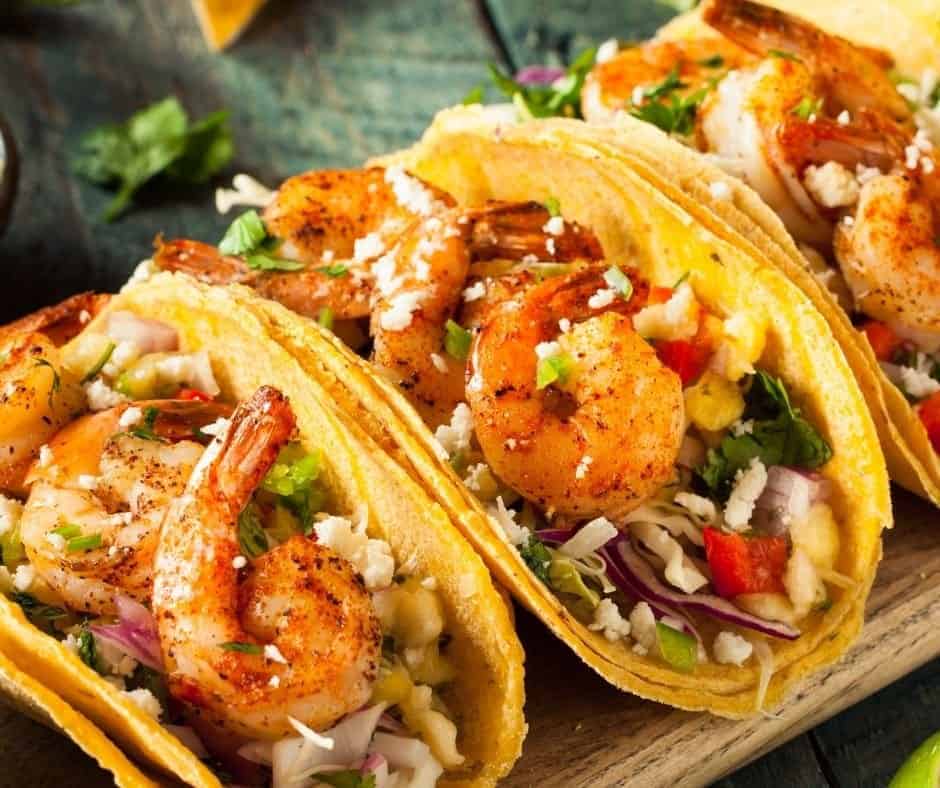 Air Fryer Shrimp Tacos