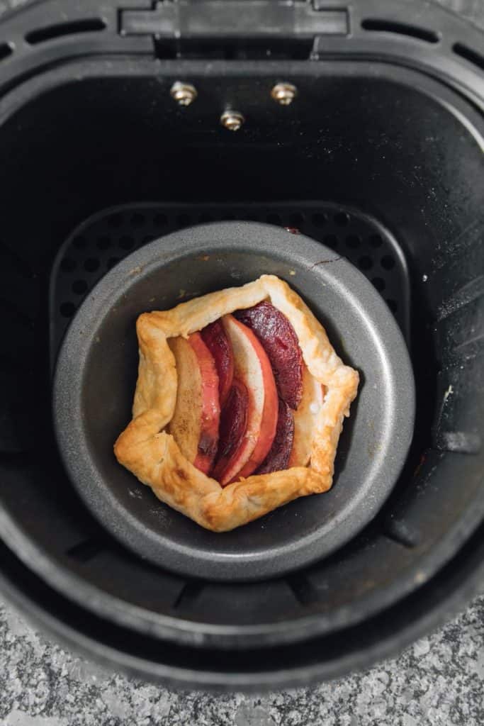 Air Fryer Apple Plum Tarts