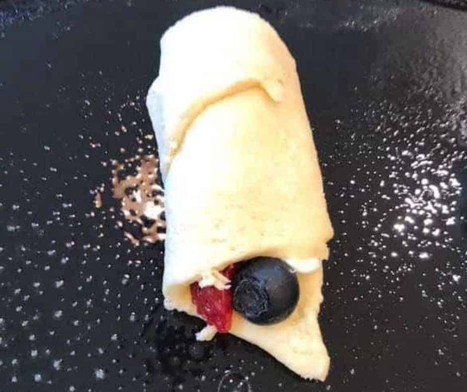 Air Fryer Cream Cheese Stuffed Crescent Rolls