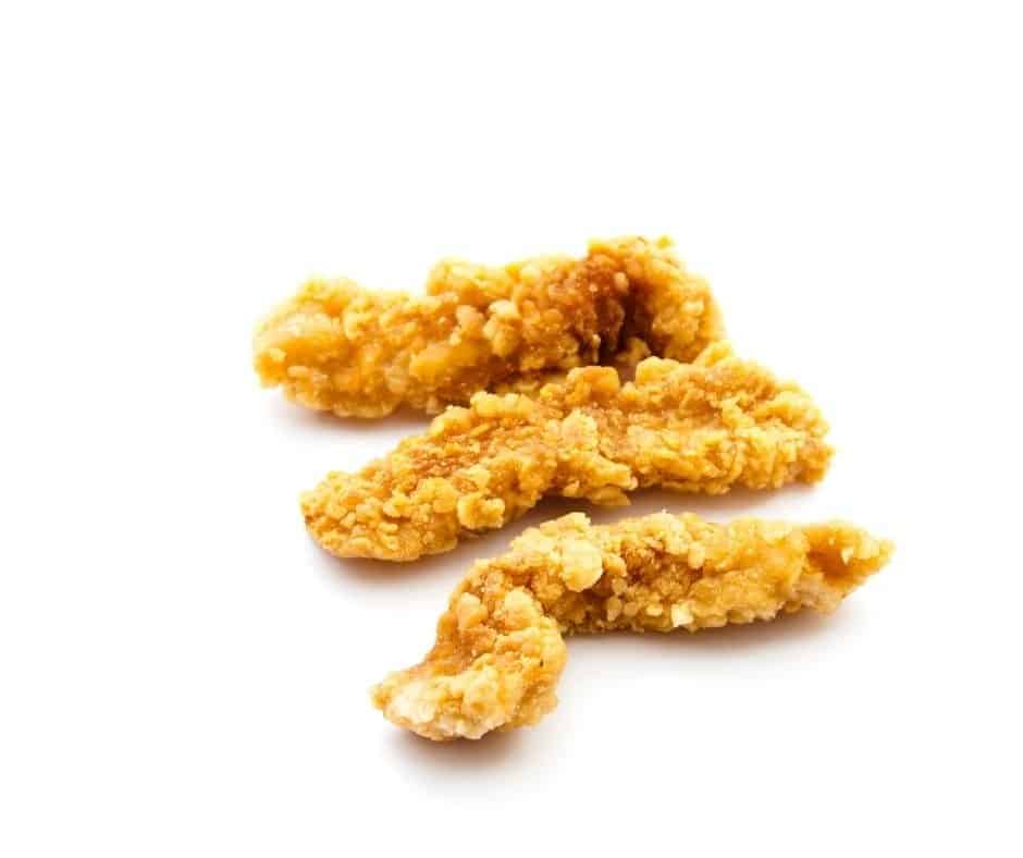 Air Fryer Frozen Chicken Tenders or Strips (Breaded)