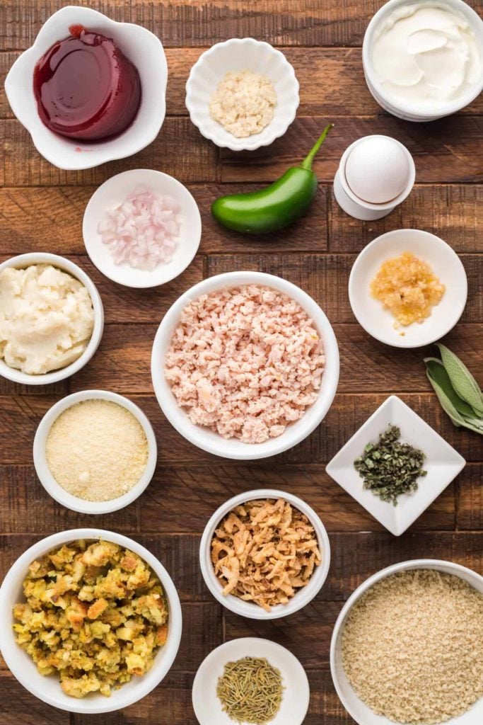 Ingredients Needed For Air Fryer Turkey Croquettes