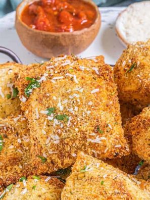Air Fryer Olive Garden Toasted Ravioli