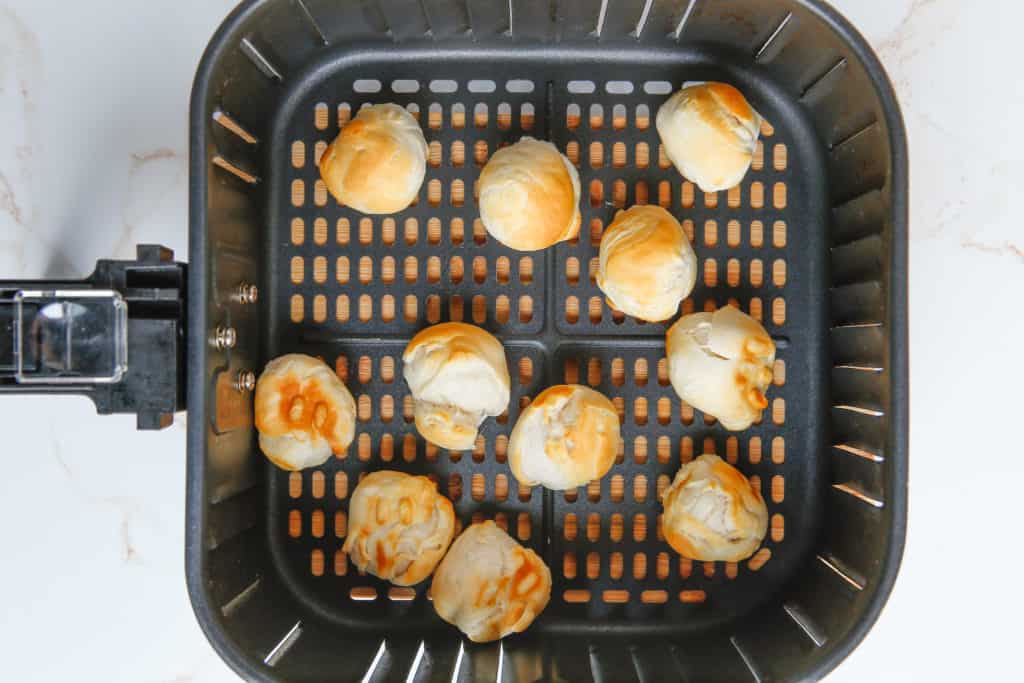 Air Fryer Boston Cream Donut Holes