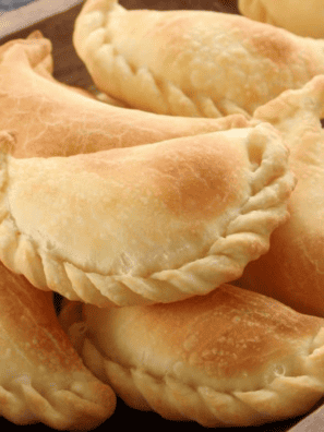Air Fryer Blueberry Goat Cheese Empanadas