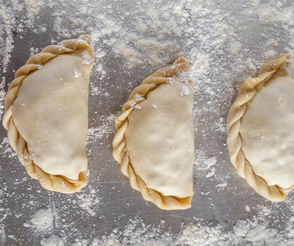 Air Fryer Blueberry Goat Cheese Empanadas