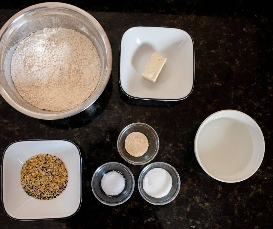 Ingredients Needed For Air Fryer Everything Bagel Bread