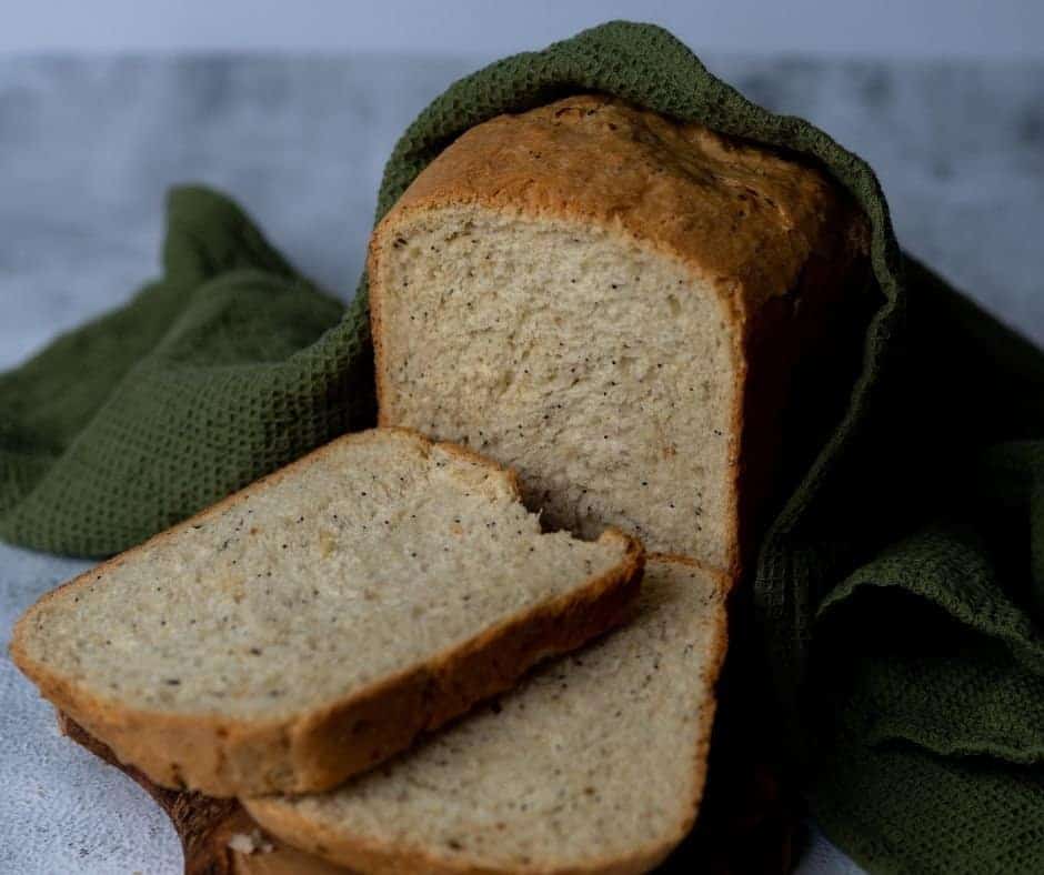 Air Fryer Everything Bagel Bread